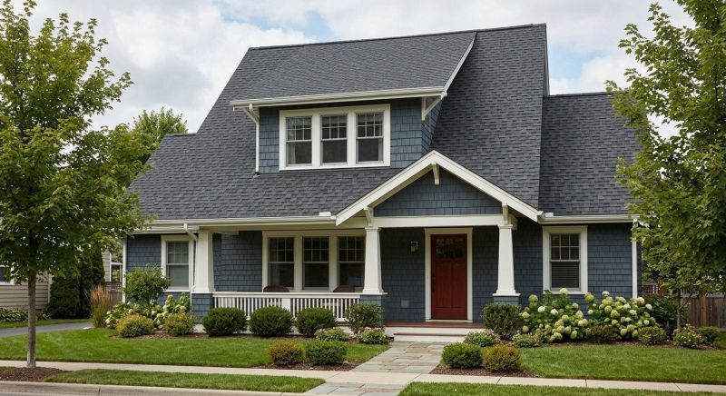 A Frame Roof Installation in Licking County, OH