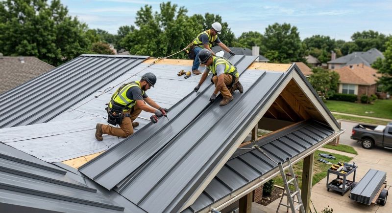 Aluminum Roof Installation in Heath, OH