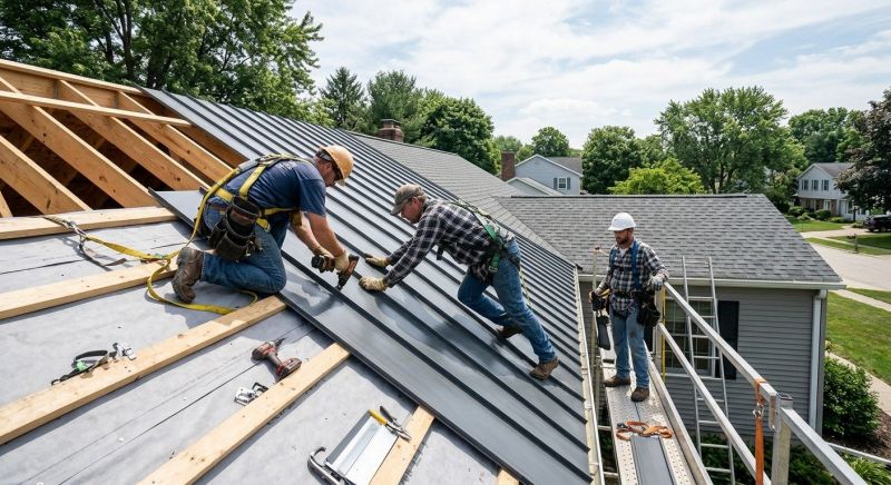 Aluminum Roof Installation in Mount Vernon, OH