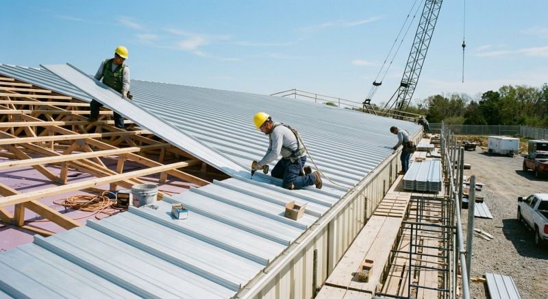 Aluminum Roof Installation in Pickerington, OH