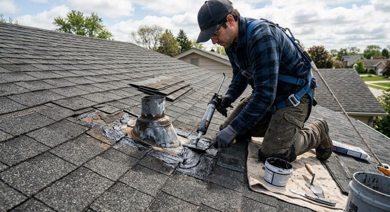 Asphalt Roof Leak Repair in Pickerington, OH