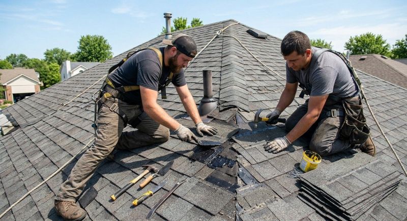 Asphalt Roof Repair in Centerburg, OH