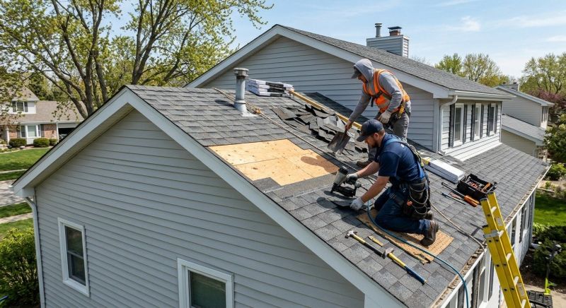 Asphalt Roof Repair in Utica, OH