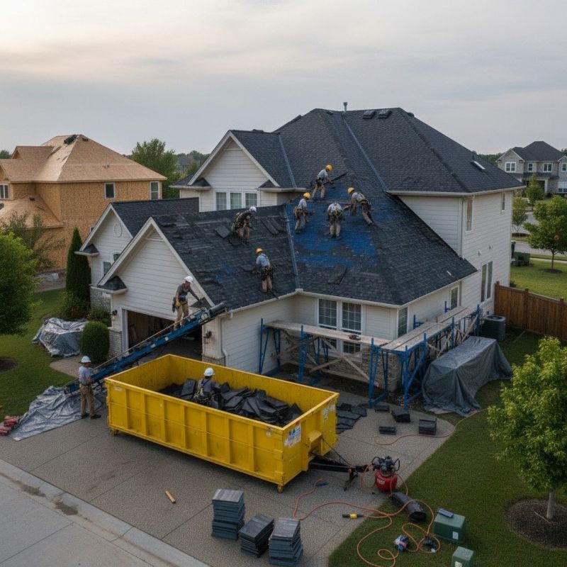 Asphalt Roof Replacement in New Albany, OH