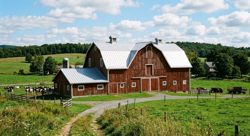 Barn Roof Replacement in Newark, OH