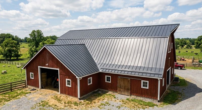 Barn Roof Replacement in Sunbury, OH