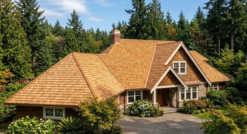Cedar Roof Construction in Licking County, OH