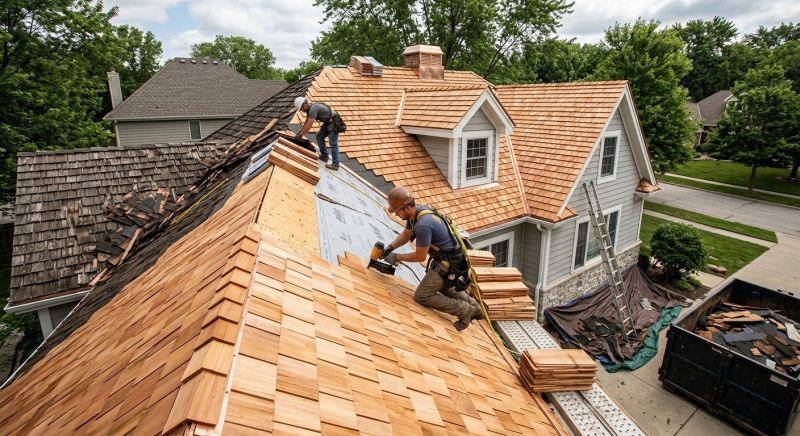 Cedar Roof Replacement in Buckeye Lake, OH