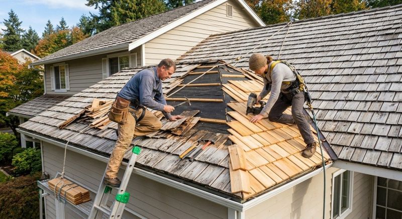 Cedar Shingles Repair in Mount Vernon, OH