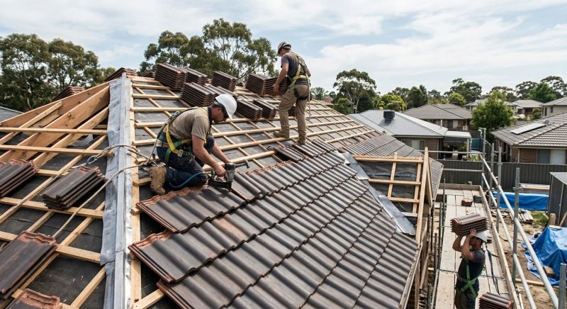 Clay Roof Installation in Pickerington, OH