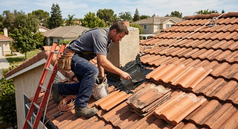 Clay Roof Leak Repair in Licking County, OH