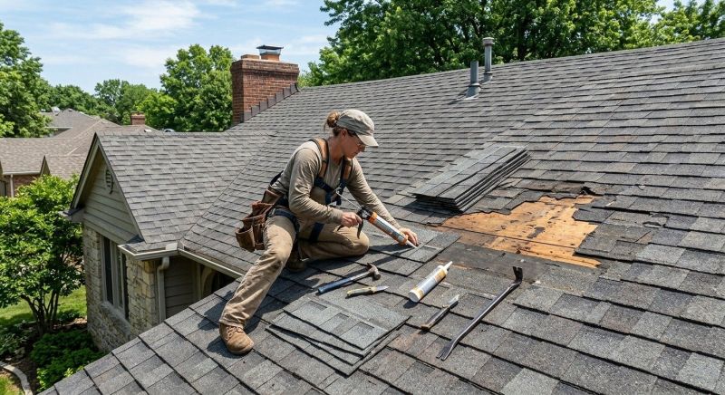Collapsing Roof Repair in Licking County, OH