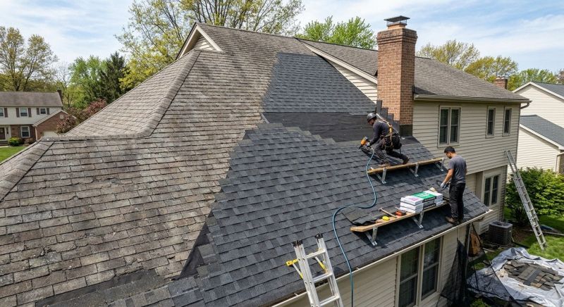 Damaged Roof Replacement in Pataskala, OH