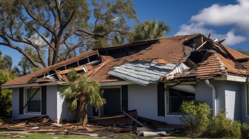 Damaged Roof Replacement in Sparta, OH