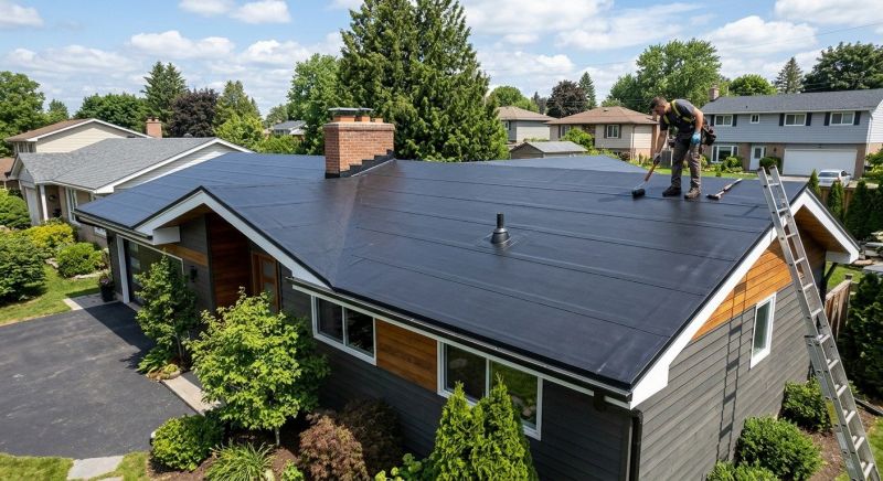 Epdm Roof Installation in Sunbury, OH