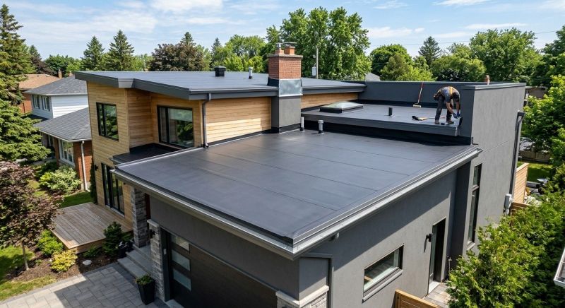 Epdm Roof Installation in Thornville, OH