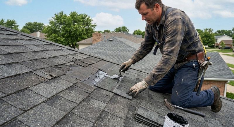 Fiberglass Shingles Repair in Licking County, OH