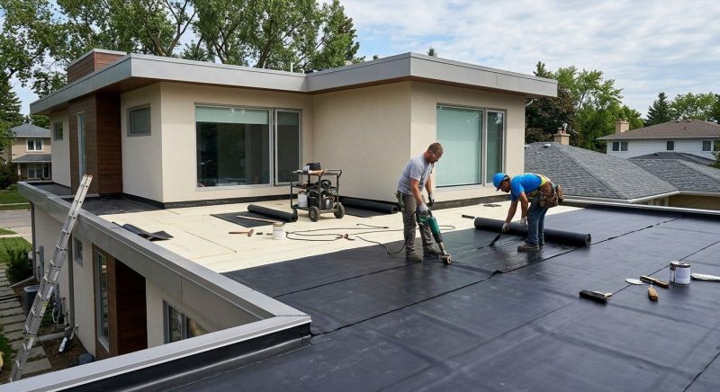 Flat Roof Installation in Knox County, OH