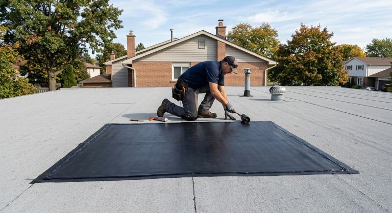Flat Roof Repair in Buckeye Lake, OH