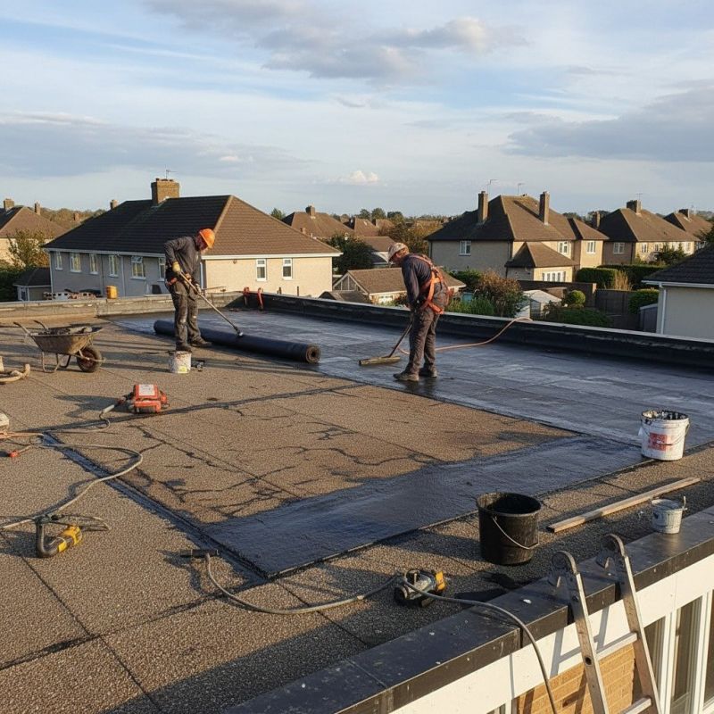 Flat Roof Repair in Centerburg, OH