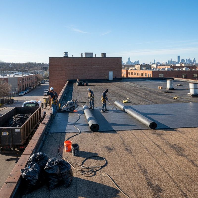 Flat Roof Replacement in Columbus, OH