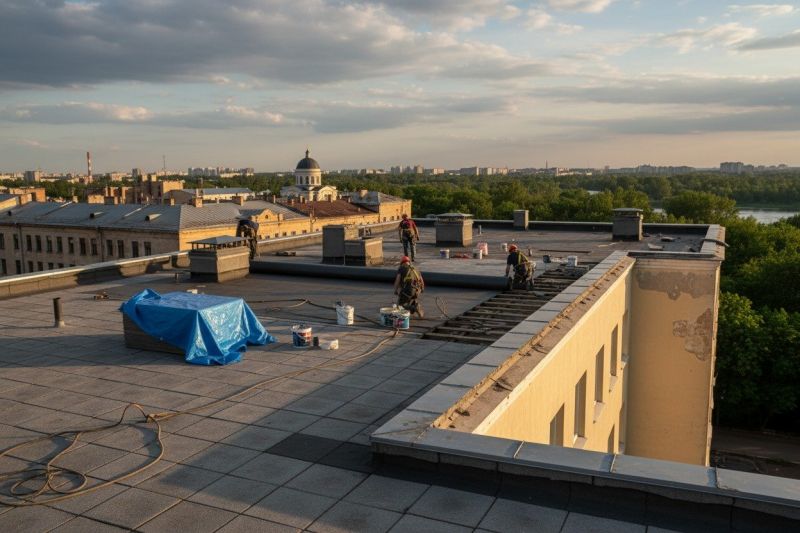 Flat Roof Replacement in Mount Vernon, OH