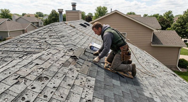 Hail Damage Roof Repair in Heath, OH