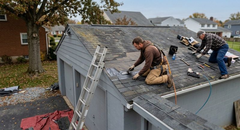 House Roof Repair in Mount Vernon, OH