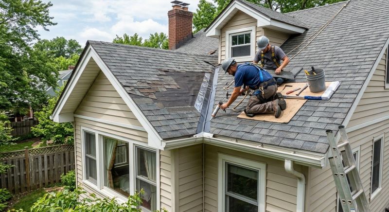 House Roof Repair in Pickerington, OH