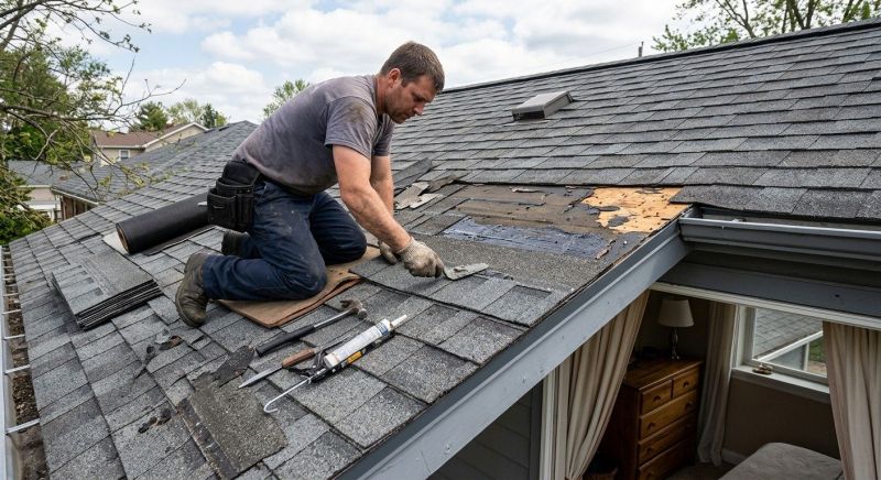 House Roof Repair in Thornville, OH