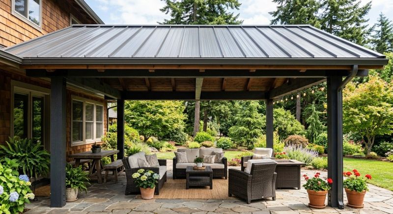 Metal Patio Roof Repair in Licking County, OH