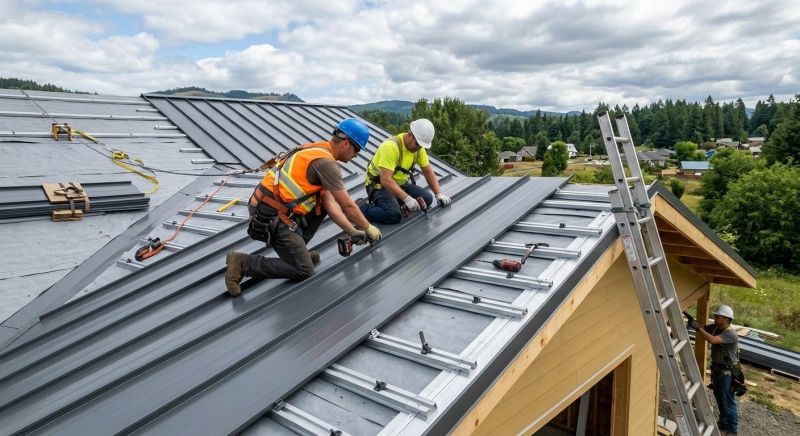 Metal Roof Installation in Glenford, OH