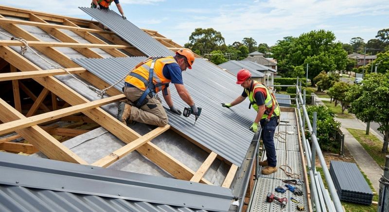 Metal Roof Installation in Howard, OH