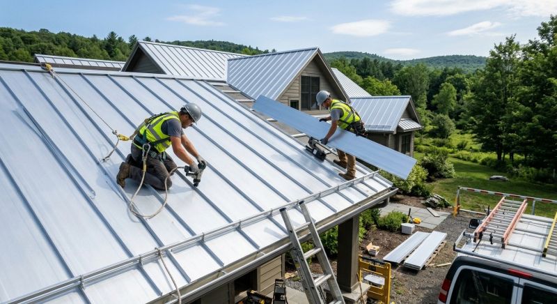 Metal Roof Installation in Sparta, OH