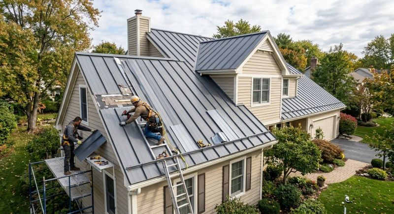 Metal Roof Repair in Johnstown, OH