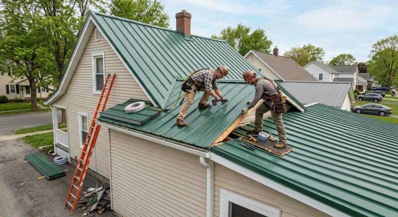 Metal Roof Repair in Thornville, OH