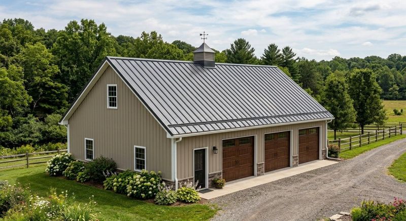 Pole Barn Roof Repair in Heath, OH