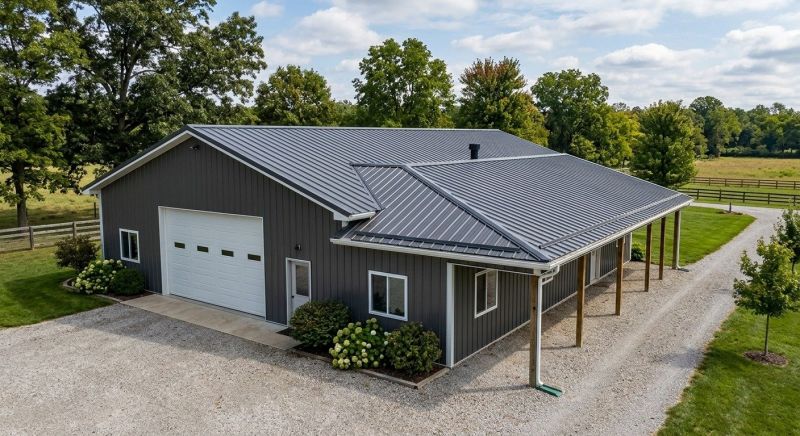 Pole Barn Roof Repair in Martinsburg, OH