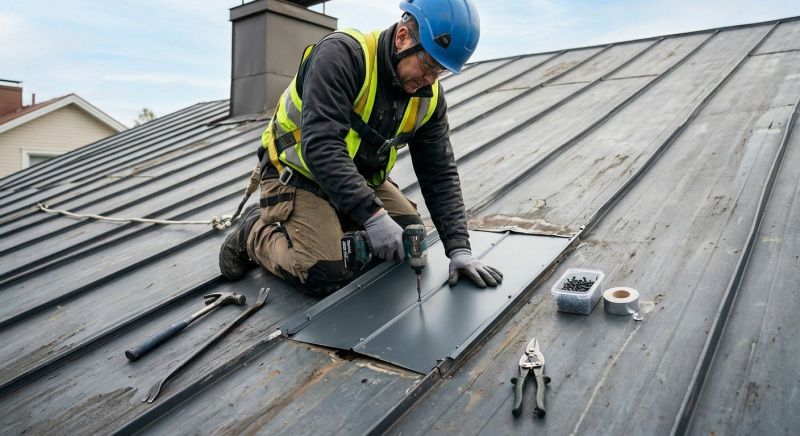 Pole Barn Roof Repair in Martinsburg, OH