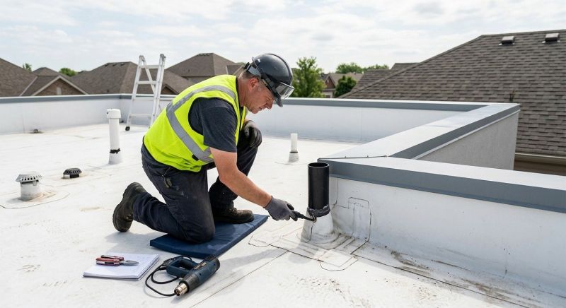 Pvc Roof Inspection in Licking County, OH