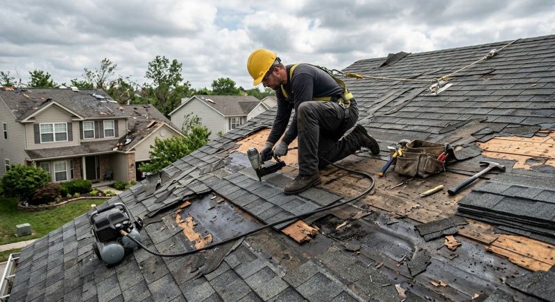 Roof Damage Repair in Buckeye Lake, OH