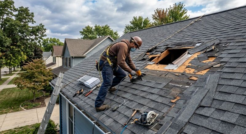 Roof Damage Repair in Pickerington, OH