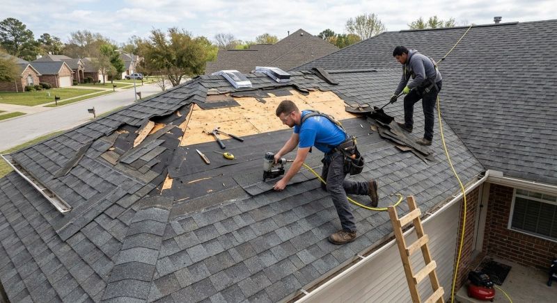 Roof Damage Repair in Sunbury, OH