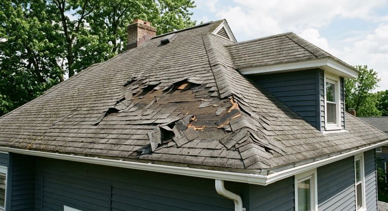 Roof Damage Restoration in Glenford, OH