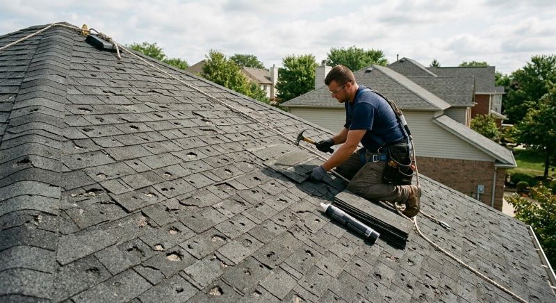 Roof Damage Restoration in Thornville, OH
