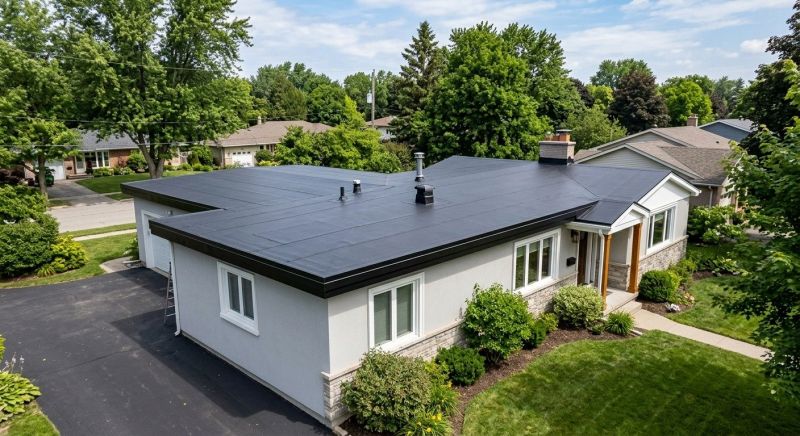 Rubber Roof Installation in Licking County, OH