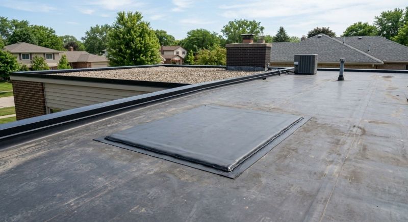 Rubber Roof Repair in Utica, OH