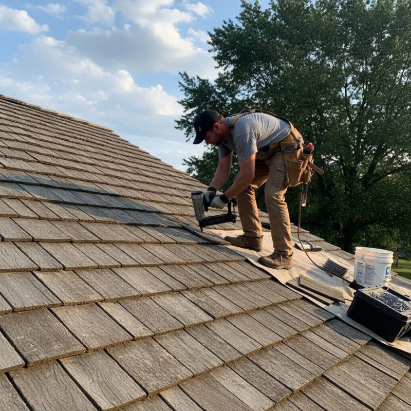 Shake Shingle Repair in New Albany, OH