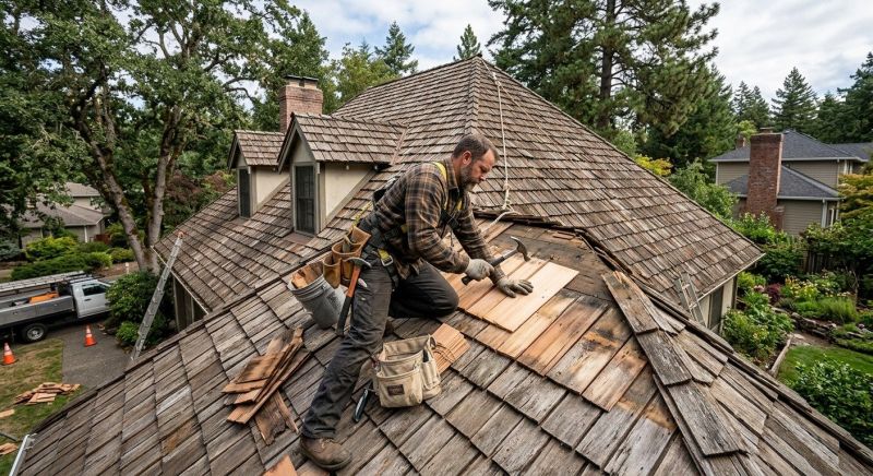 Shake Shingle Repair in Utica, OH