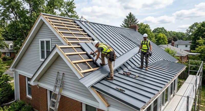 Sheet Roofing Installation in Knox County, OH